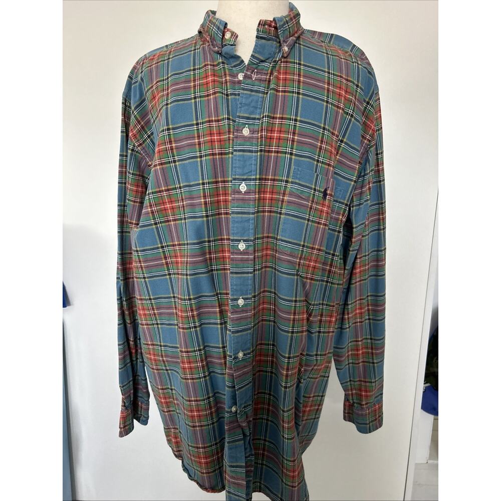 Ralph Lauren Men’s Plaid Shirt 3XL T